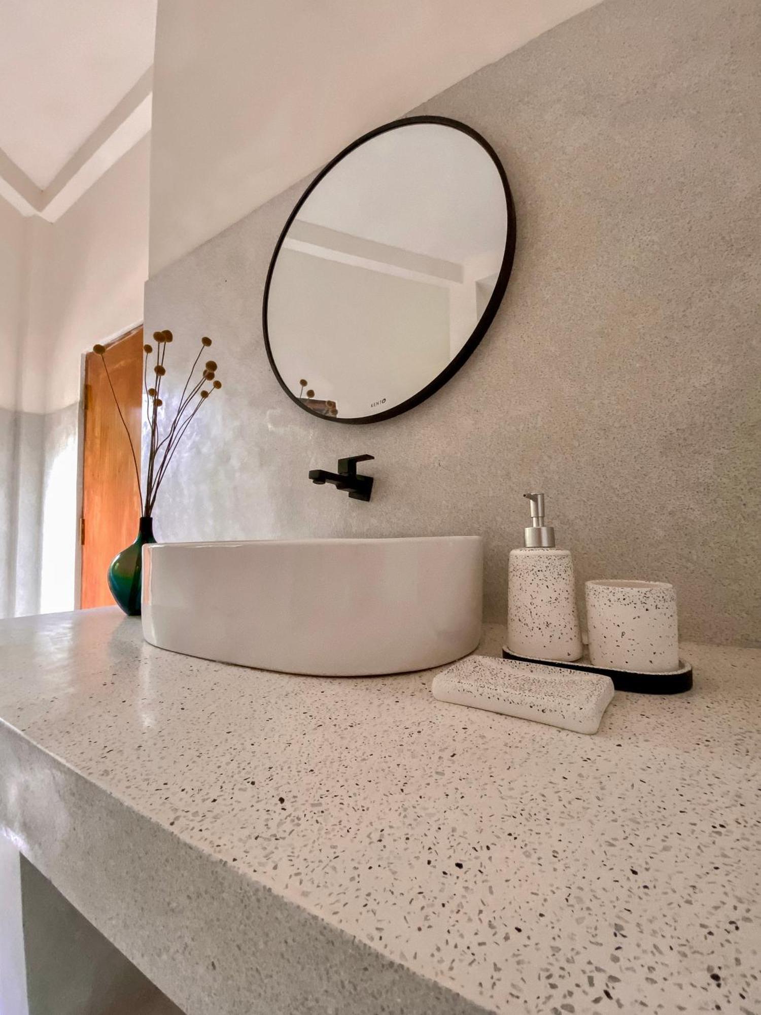 The Palm Private Cottages Midigama Timur Bagian luar foto